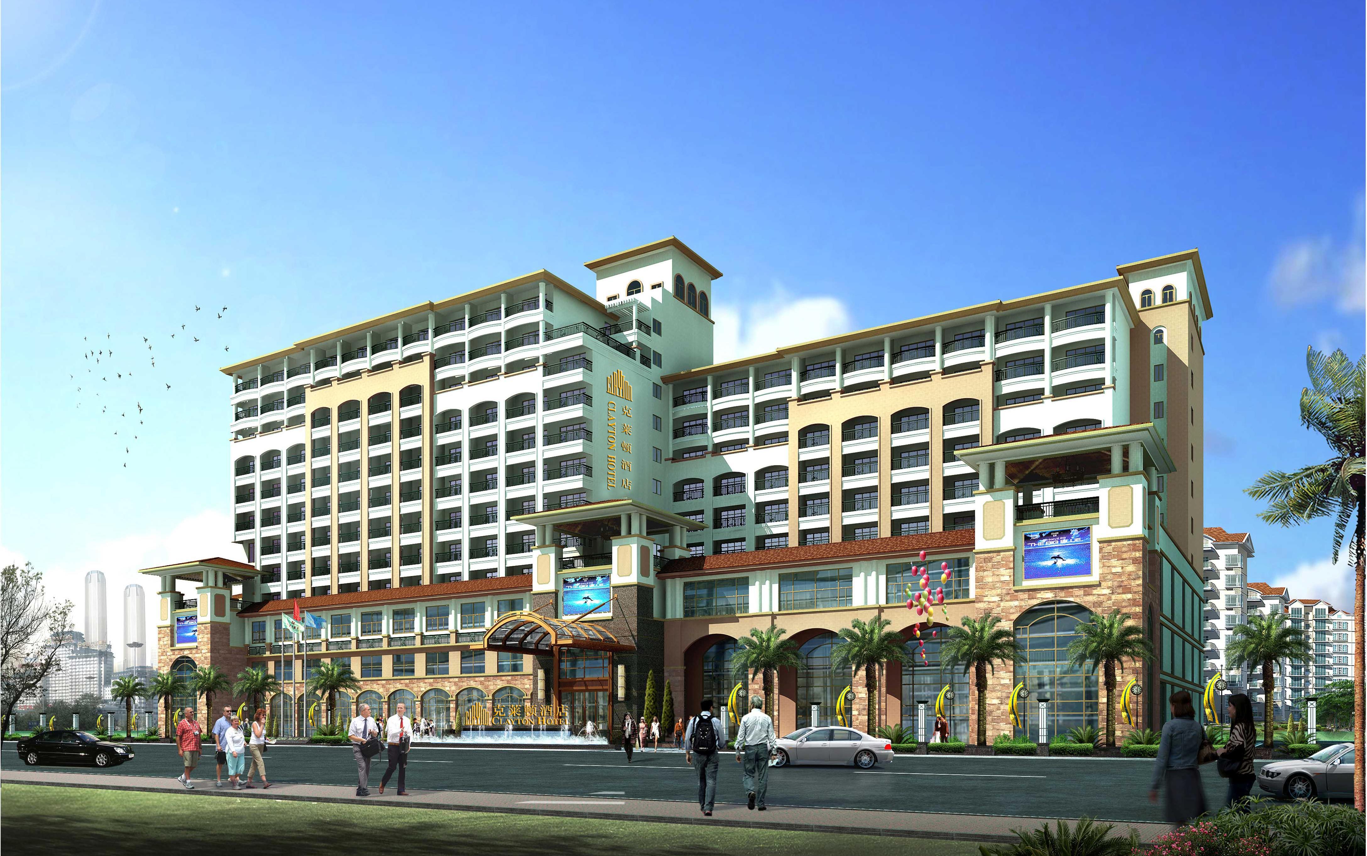 Clayton Hotel-Near Pazhou Exhibition Center Quảng Châu Ngoại thất bức ảnh